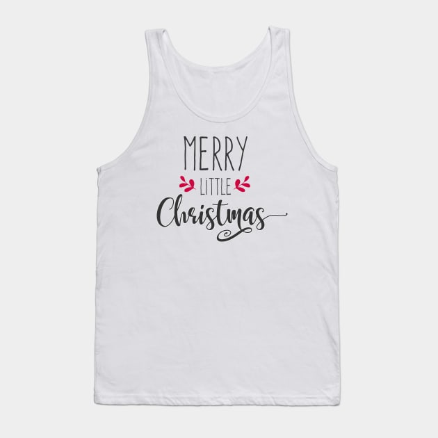 Christmas badges with lovely hand drawn elements and quotes Tank Top by kameleon